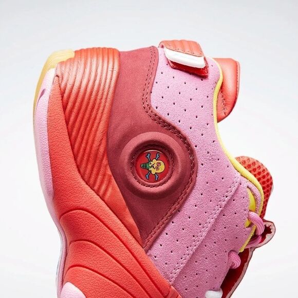 RARE Reebok x BBC Pharrell Ice Cream Answer 5 Mu Cherry Sneakers NWT Mens 7 - Picture 12 of 16